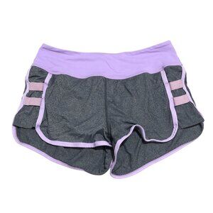 Lululemon Womens Athletic Shorts Gray Purple 6?